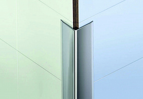 Профиль Juliano Tile Trim SUP05-1S-10H Silver (2440мм) - Фото интерьеров №5